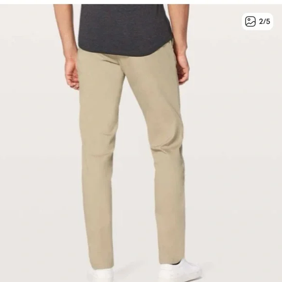 Men's Lululemon Commission Pant Slim 32" *Earth Dye - Picture 2 of 11
